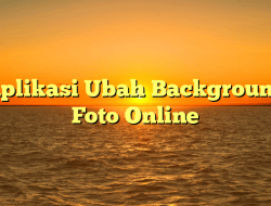 Aplikasi Ubah Background Foto Online